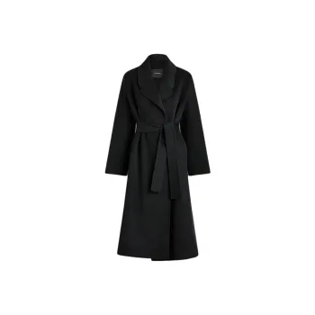 SCANLAN THEODORE SS25 Soft Wool Coat Women's Black