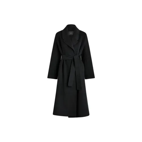 SCANLAN THEODORE SS25 Soft Wool Coat Women's Black