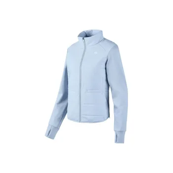 Skechers Puffer Jacket Women's Light Gray Blue