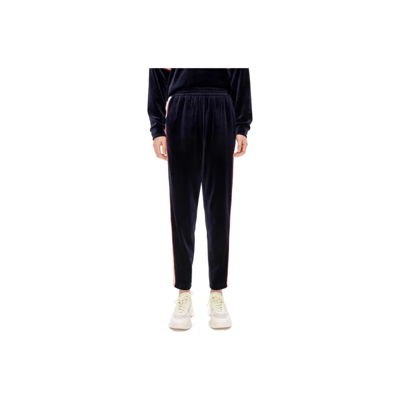 XII BASKET Casual Pants Women's Navy Blue-0