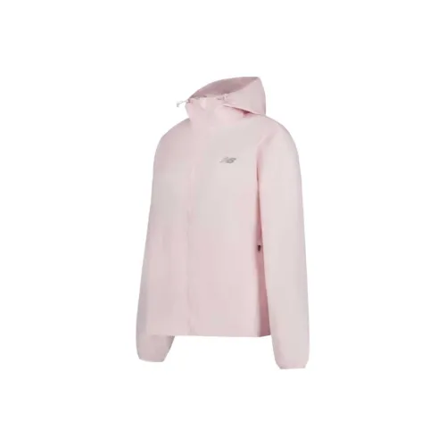 New Balance Wind And Water Repellent Windbreaker Jacket Women's Filatures Pink