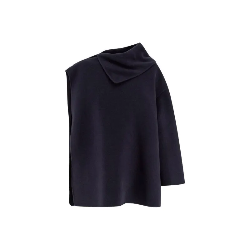 Fabiana Filippi One Shoulder Asymmetric Jacket-0