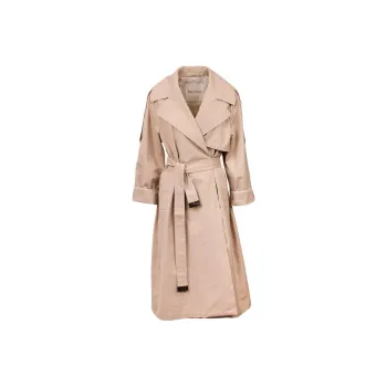 MaxMara Utrench Belted Long Sleeved Coat