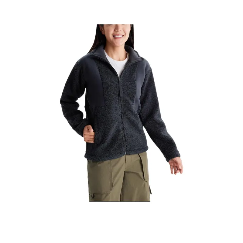 Columbia Velvet feel Coat Women's Black Gray Color-0