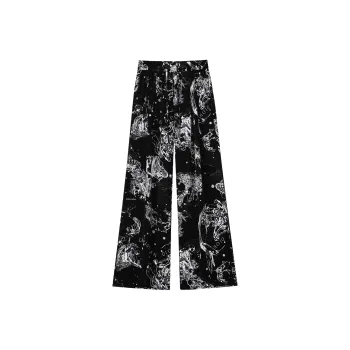 0571 Family Casual Pants Women's Black