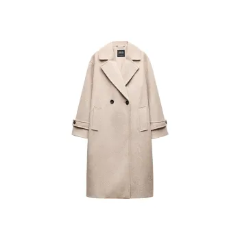 ZARA Coats Women's Beige