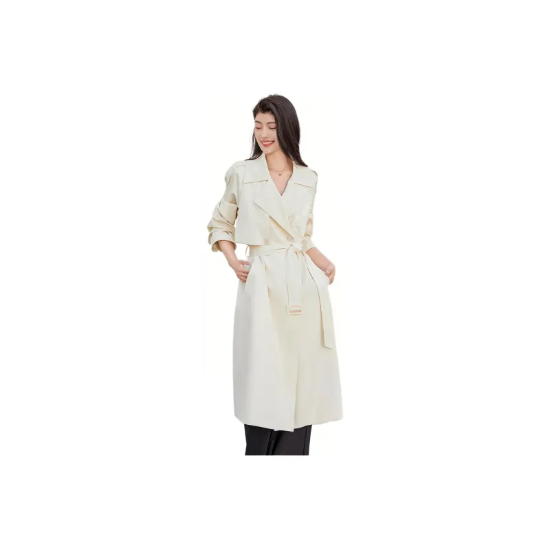 Yi Mengyuan Trench Coat Women's-0