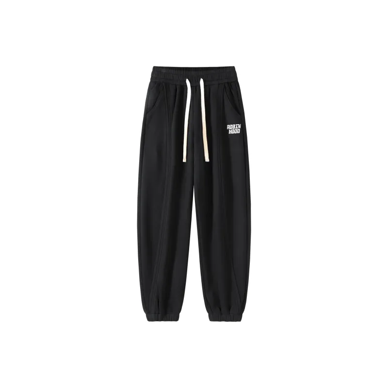 ROBINHOOD Casual Pants Unisex Orange Red-24