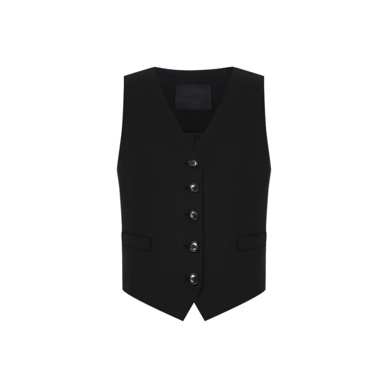 MO&CO Vests Women's Black-0
