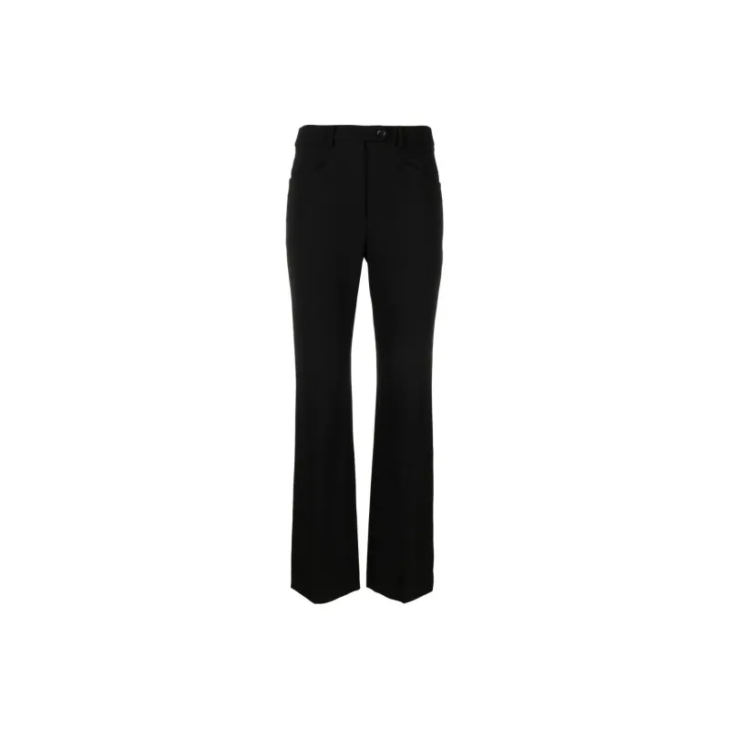 MOSCHINO Mid rise Straight leg Trousers-0