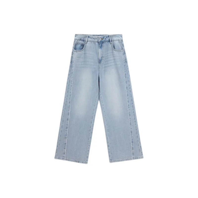Love to serve Jeans Women's Denim Light Blue-1