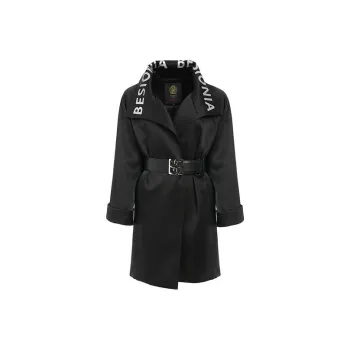 BESIONIA FW23 Trench Coat Women's Black