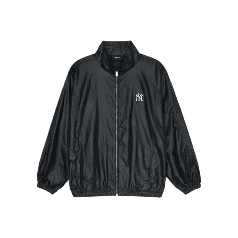 MLB New York Yankees Trench Coat Women's Black-0