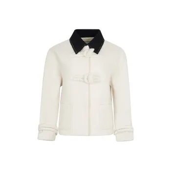 JESSYLINE Velvet feel Coat Women's Beige