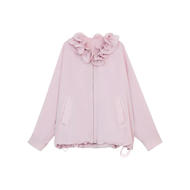 ELF SACK Cropped Coats Women's-6