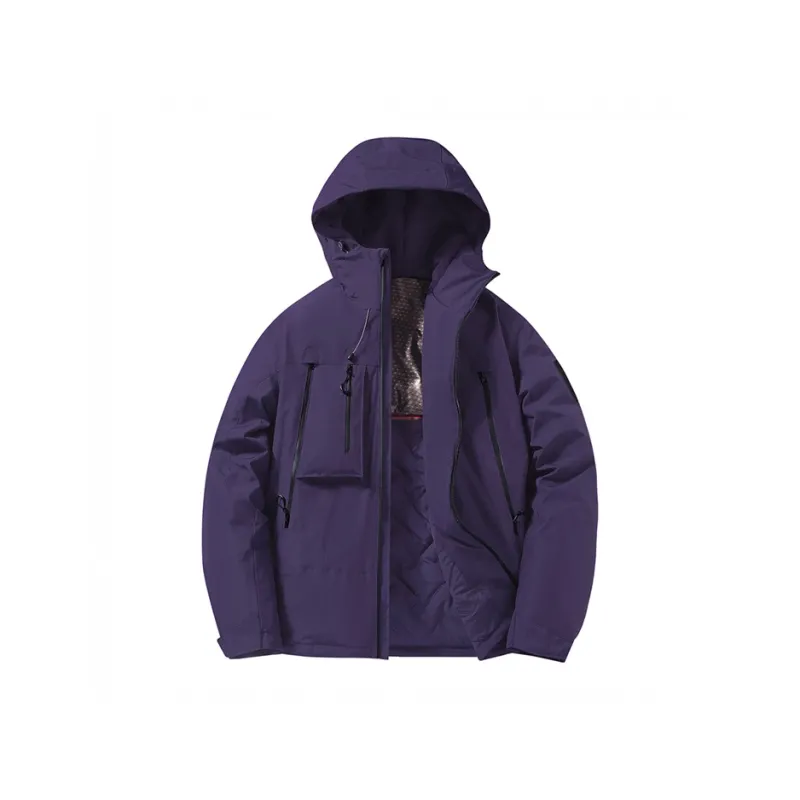 MASGLO Puffer Jacket Unisex Ivory White-3