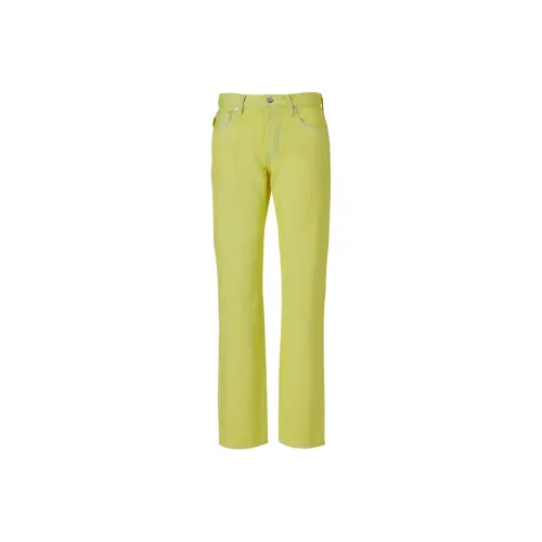 Onitsuka Tiger SS25 Casual Pants Women's Yellow