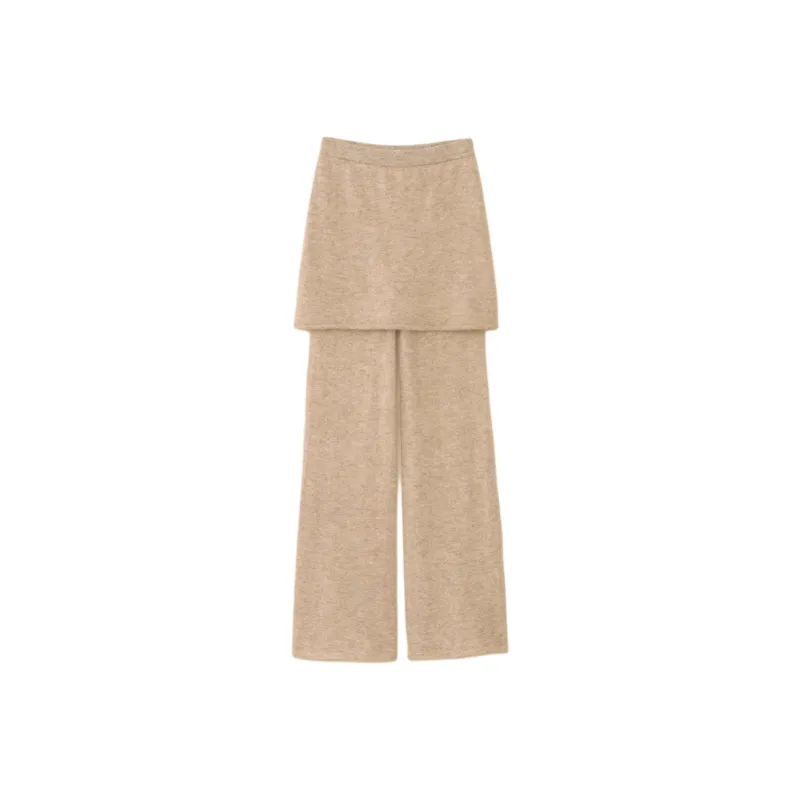 Lauren Manoogian LAYER PANTS Casual Pants Women's OATMEAL/Wheat-0