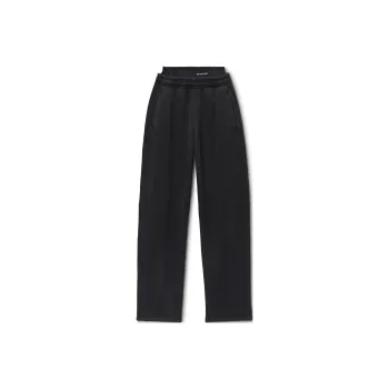 Alexander Wang Prestyled Bike Short Sweatpants Washed Black