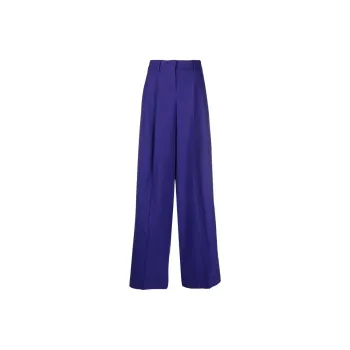 THEORY Casual Pants Women's Blue Purple