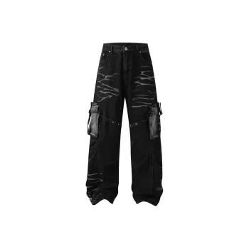 TESTUNG Jeans Unisex Black