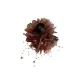 [Coffee Fringe Hair Clip]
