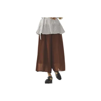 Beams Casual Pants Women's Dark Brown
