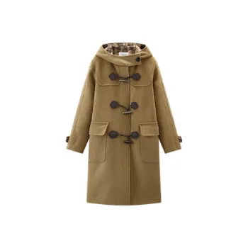 KUHNMARVIN Coats Women's Mandarin Orange Brown