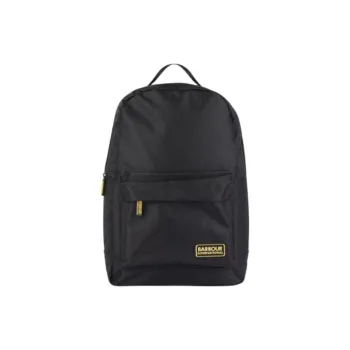 BARBOUR Polyester Backpack Unisex Black