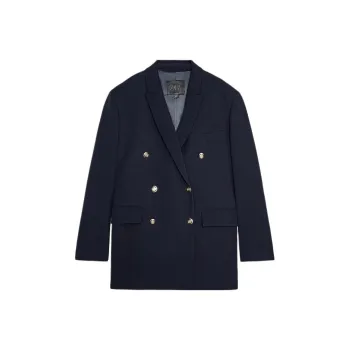 ZARA ZW Series Business Suit Women's Deep Sea Blue