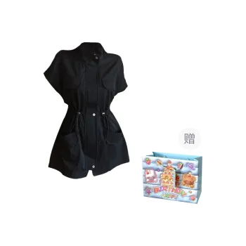 TWOPLUMGIRLS Trench Coat Women's Black