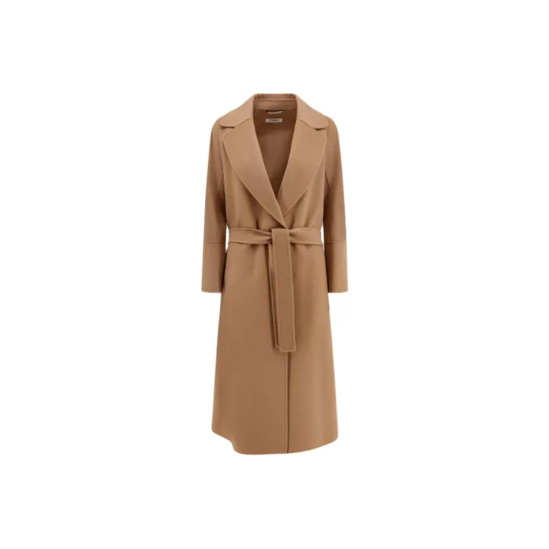 'S MAX MARA Belted Virgin Wool Coat-0