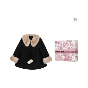 SONGBENSANGSANG Coats Women's Black