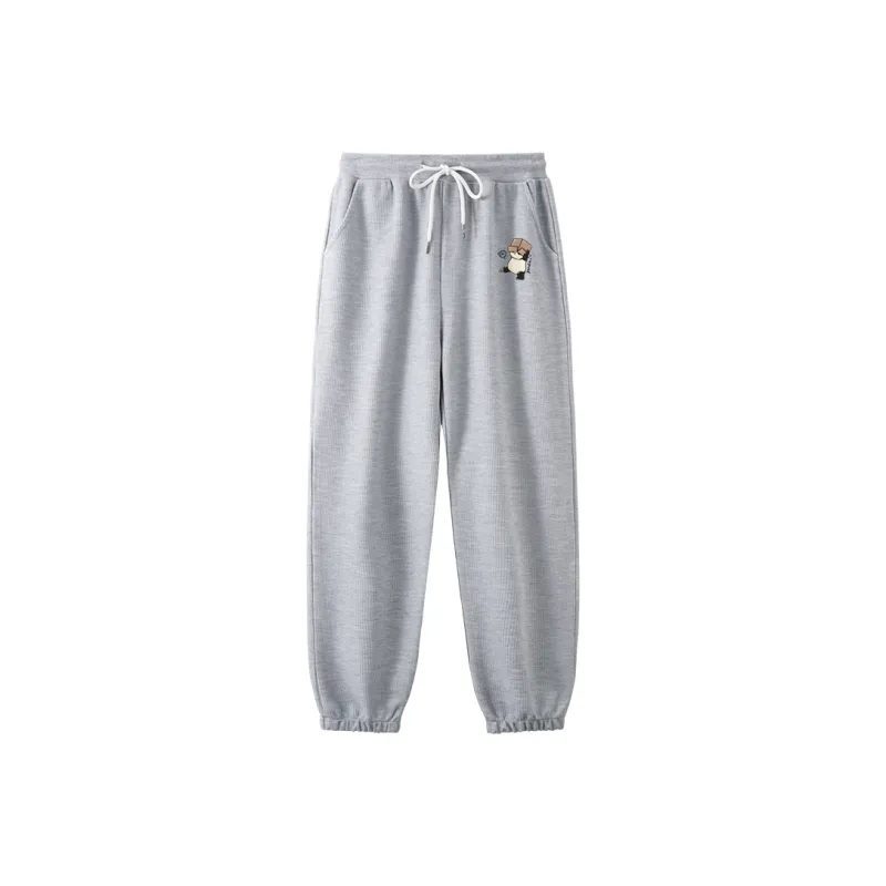 Cotton Casual Pants Unisex-4