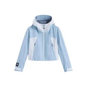 Kappa Waterproof Windbreaker Jacket Women's Blue