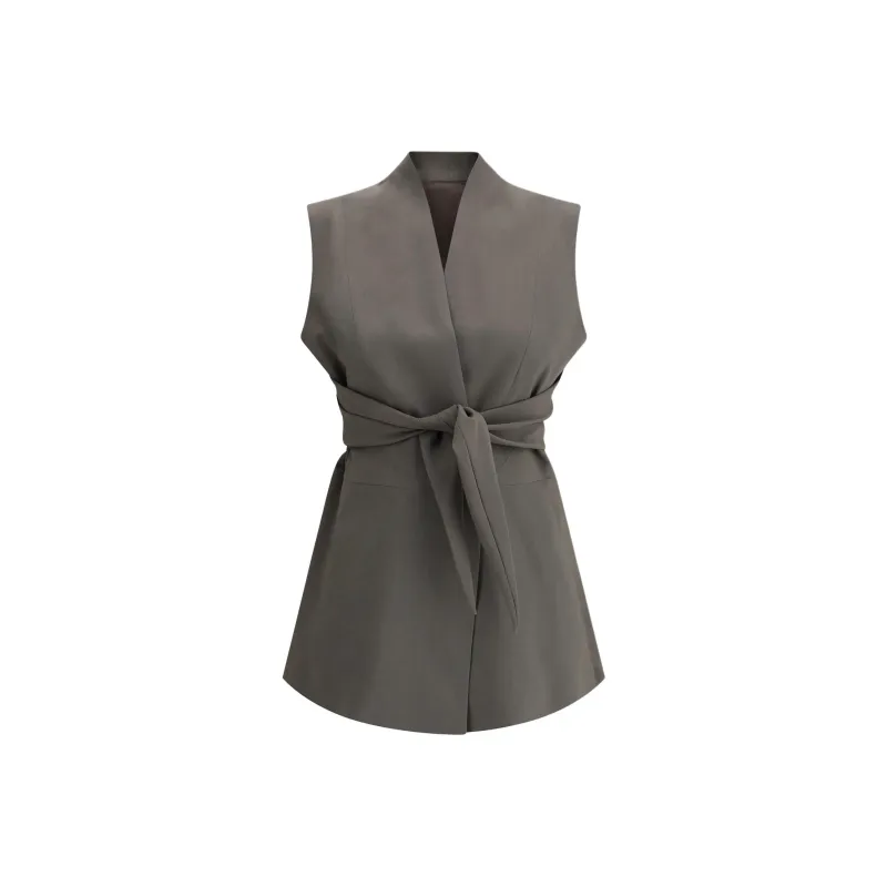 RICK OWENS/RO Vest Women's Gray-0