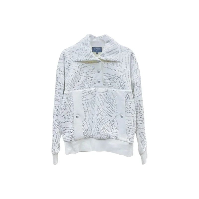 CHANEL 21N Skiing Collection Sweatshirt Women's White-0