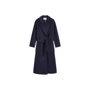 MaxMara Belted Long Sleeved Coat