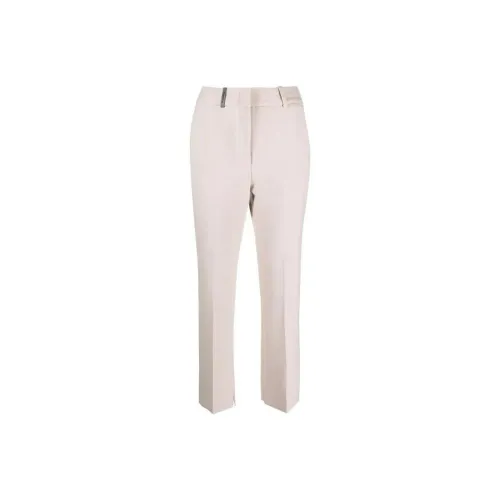 PESERICO High waist Straight leg Trousers