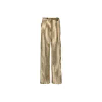Jacquemus Le Pantalon Sauge 'Beige Brown Stripes'