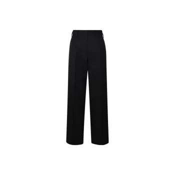 PALM ANGELS Side Stripe Detailed Straight Leg Trousers
