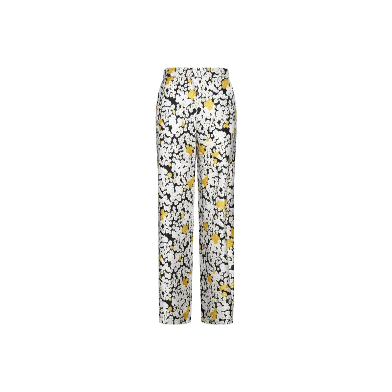 Lanvin High Waist Floral Printed Trousers-0