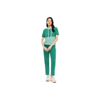 XII BASKET Casual Pants Women's Green