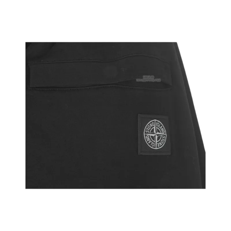 STONE ISLAND Knitted Sweatpants Men Black-2