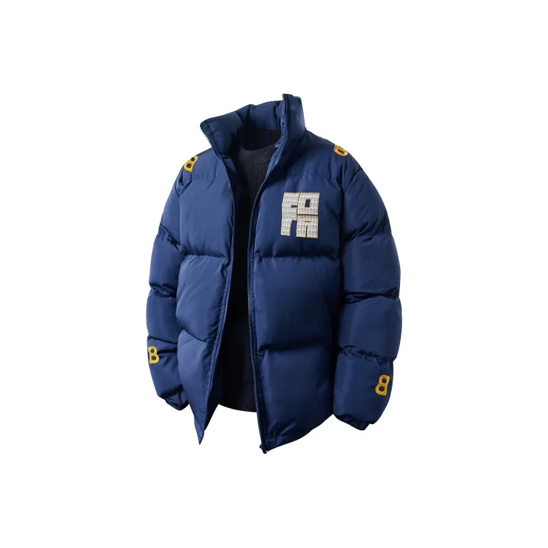 FOASIS Puffer Jacket Unisex Dark Blue-6