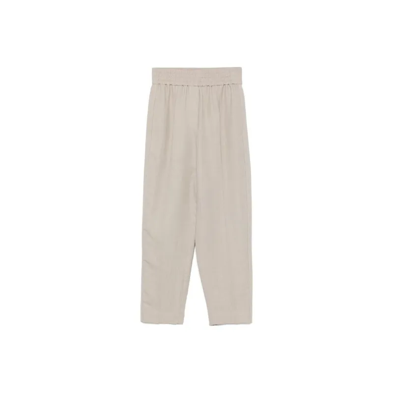 Brunello Cucinelli Tapered Trousers-0
