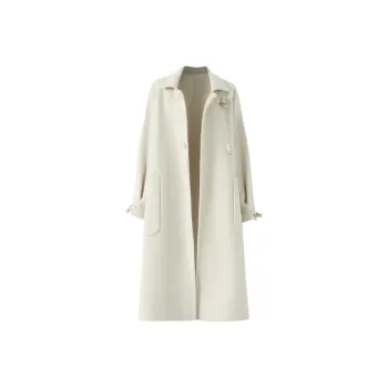 SOON FLOWER Coats Women's Ecru