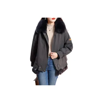 Yi Mengyuan Parka Coats Women's