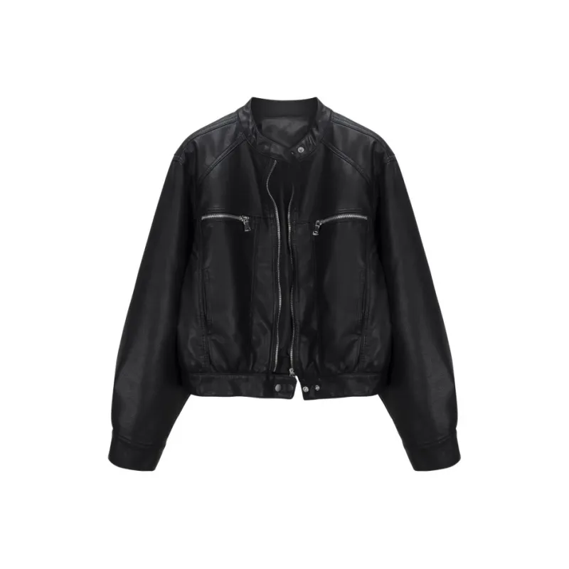 COMBO Leather Jackets Unisex-3