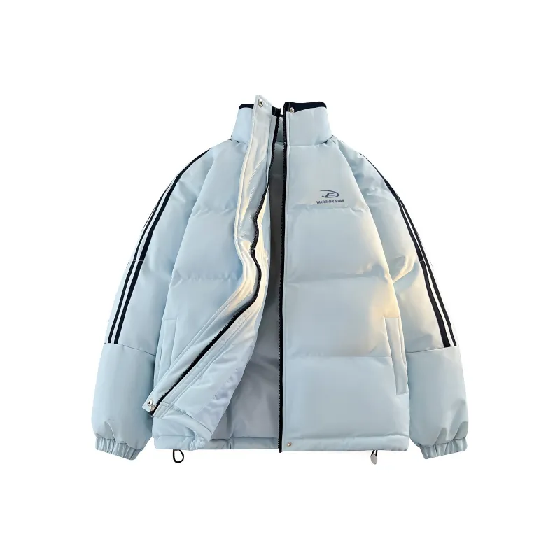 WARRIOR Ride The Wind And Waves Series Puffer Jackets Unisex-4